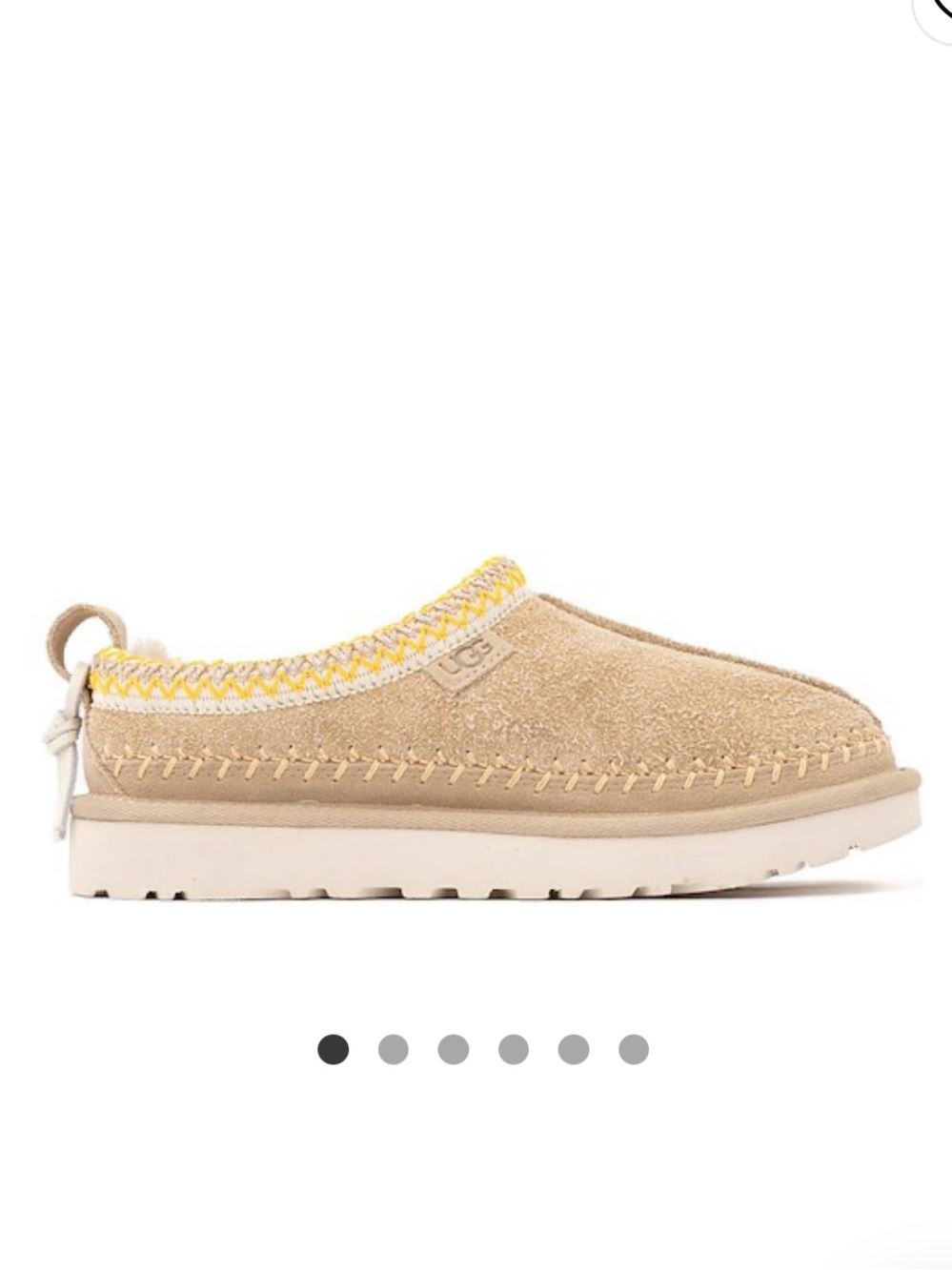 Womens UGG® Tasman Biarritz Slipper - Mustard Seed